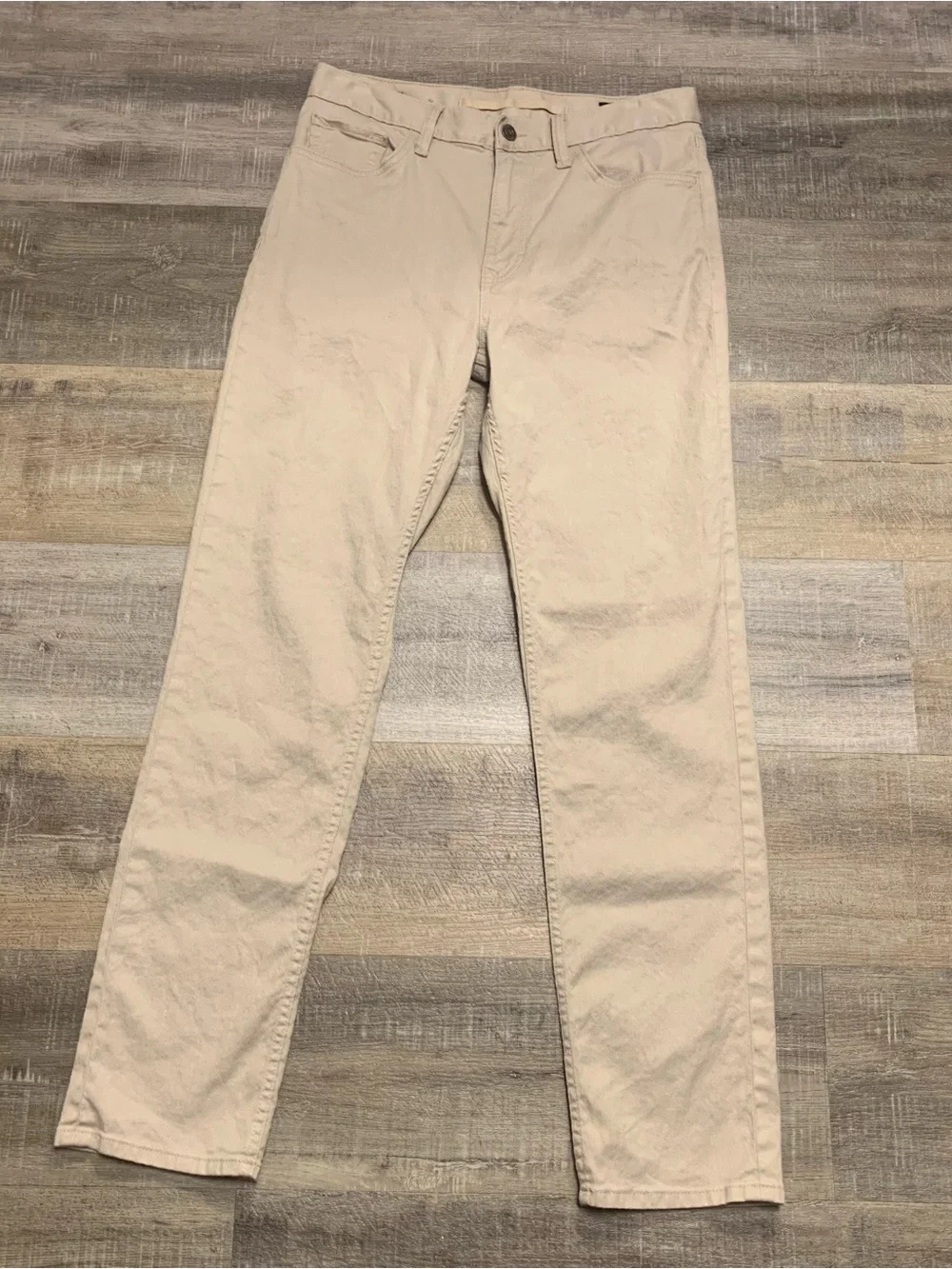 BR Banana Republic Performance Sandstone Slim Pants Mens 30 x 30 Golf Casual